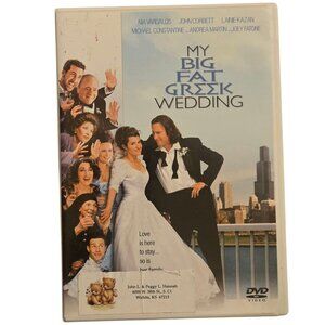 My Big Fat Greek Wedding DVD 2002 Nia Vardalos Joey Fatone Romantic Comedy